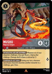 Disney Lorcana: Mushu - Majestic Dragon (7ARI)