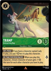 Disney Lorcana: Tramp - Enterprising Dog (7ARI)