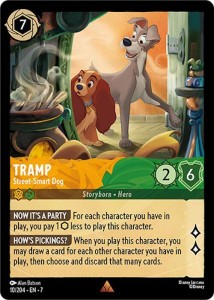 Disney Lorcana: Tramp - Street-Smart Dog (7ARI)