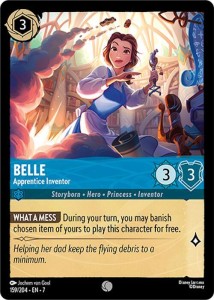 Disney Lorcana: Belle - Apprentice Inventor (7ARI)