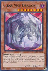 Yu-Gi-Oh! TCG: Clear Vice Dragon (MZTM)
