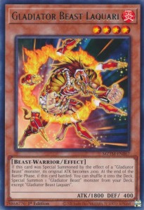 Yu-Gi-Oh! TCG: Gladiator Beast Laquari (MZTM)