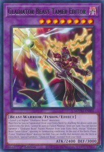 Yu-Gi-Oh! TCG: Gladiator Beast Tamer Editor (MZTM)